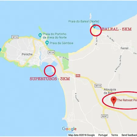 Homestay The Retreat - Peniche Atouguia Da Baleia